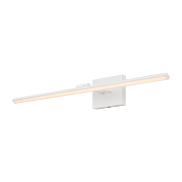 Santino 28" Modern Minimalist Swivel Integrated Dimmable LED Rechargeable Picture Light with Touch Sensor - JONATHAN Y